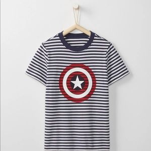Captain America Hanna Andersson Shirt
